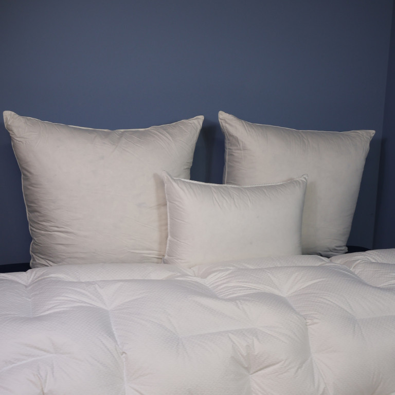 Oreiller plumettes fines 80x80 – Image 2