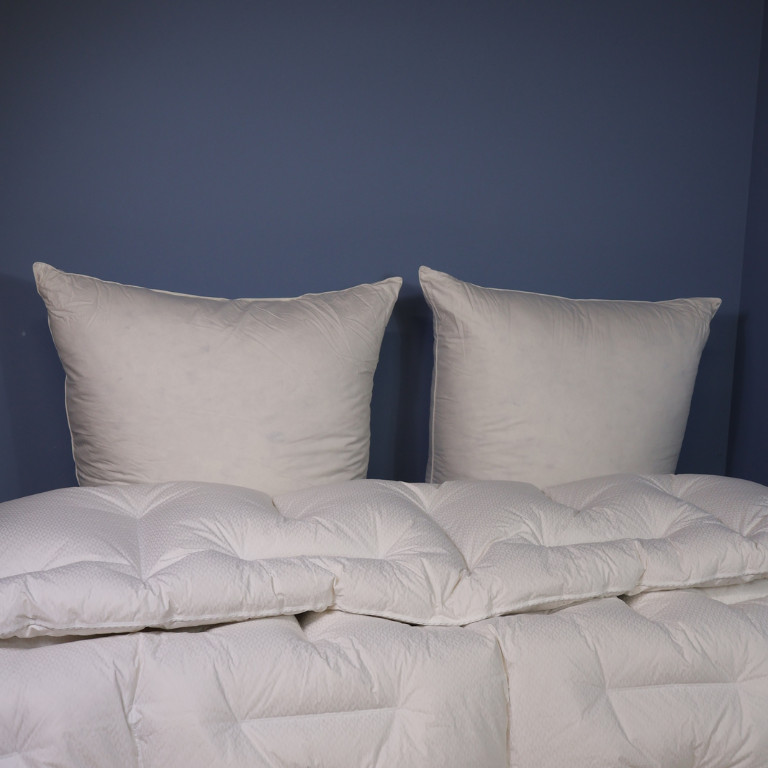 Oreiller plumettes fines 80x80 – Image 4